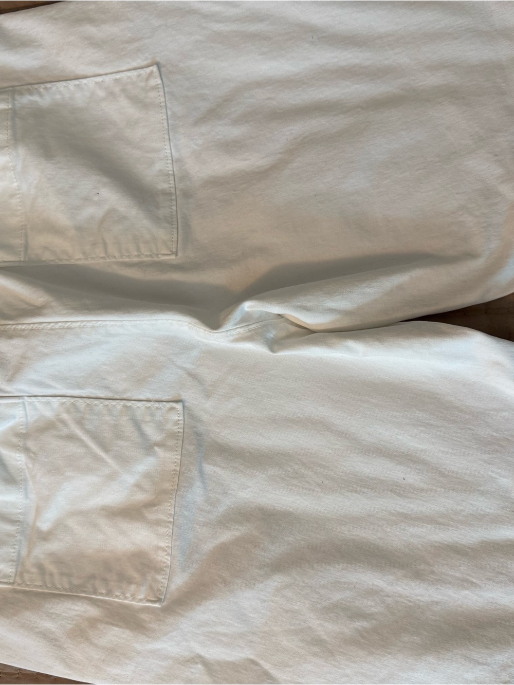 LOFT White Monroe Straight leg Ankle Pants - Picture 3 of 4